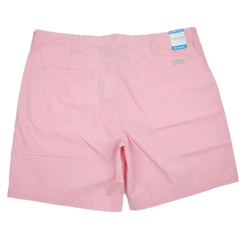 Columbia Men's Size 38 Salt Wash Shorts Light Pink Lightweight Fishing Summer - Picture 2 of 8